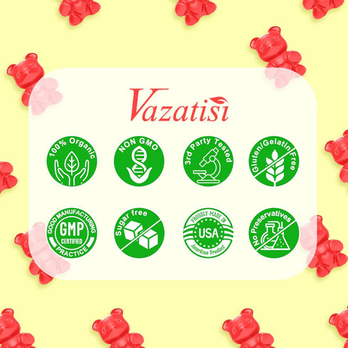 Calcium Magnesium Zinc Gummies with Vitamin D3 & B12, Sugar Free Calcium Supplements for Women Men Support Bone, Muscle Teeth, Mood & Immunity, Ve...