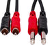 HOSA CPR203 Dual 1/4" to RCA, 3 Meters (9.9 ft)...
