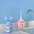 Kids Electric U Shaped Toothbrush, Childrens Toothbrush with 6 Soft Brush Heads Automatic Sonic Toothbrush Rechargeable with 6 Cleaning Modes - (A...