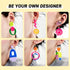 WOOYAS Jewelry Making Kit 120?Pcs Playground Theme Earring Making Kit 6-8 Pairs Fashion Colorful DIY Acrylic Earrings Kits for Women...
