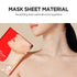 Wrinkle fit Korean Mesh Sheet Masks for Neck (7EA), Collagen Mesh Sheet Mask for Neck Care, Hyaluronic acid Neck Mask, Korean Skincare...