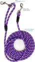 Long Rope Dog Leash for Dog Training 12FT 20FT 30FT 50FT, Reflective Threads Dog Cat Leashes Tie-Out Check Cord Recall Training Agility Lead for L...