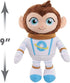 Just Play Netflix Ridley Jones Collectible Plushie Peaches Toy, 8-Inch Stuffed Animal, Astronaut Monkey, Kids Toys for Ages 3 Up...
