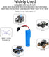 3.7V Li-ion Battery 1200mAh - 2 Pack Rechargeable Batteries SM-2P Plug with 2 USB Charger Cable for Remote Control Cars Toy Monster Off-Road Truck...