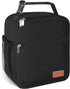 Lunch Box for Men & Women Durable Lunch Bag for Adults Reusable Small Lunchbox Black...