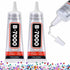 B-7000 Craft Glue for Jewelry Making - 25ml/0.84oz (2 Pack) - Multi-Function B-7000 Super Adhesive Glues Liquid Fusion Glue for Rhinestones Crafts...