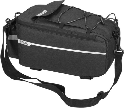 Bike Bag Back Rack Bag Waterproof Bicycle Panniers Carrier Cooler Big Capacity With Bottle Bag For Rear Rack...