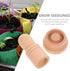 Alipis Paper Pot Maker Wooden Newspaper Plant Pot Maker, Paper Pot Making Tool Gardening Wood Flowerpot Maker Plant Starter Pots...