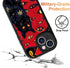 Black Cat Psychedelic Hippie Cat Phone Case for iPhone 15,Trippy Cute Cool Animal Cover for Teens Girls Women Men,Soft TPU Shockproof Full Protect...