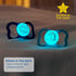 MAM Air Day & Night Baby Pacifier, for Sensitive Skin, Glows in The Dark, 3 Pack, 6-16 Months, Boy...