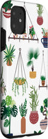 iPhone 11 Indoor and Outdoor Plant Illustrations | Boho Nature Art Case...