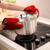 Oven Mitts Heat Resistant – (Red Color) Mini Oven Mitts, Silicone Gloves Heat Resistant, Kitchen Gloves for Cooking, Silicone Oven Mitts & Pot Hol...