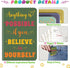 12 Pcs Mini Inspirational Notebooks Bulk with 12 Pcs Colorful Pens, Small Pocket Journal Notepads Set, Motivational Bulk Gifts for Women Men Teach...