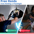 LED Flashlight Gloves with Waterproof Lights - Rechargeable Finger Light Stocking Stuffers for Men Dad Husband Cool Gadgets Tool Fishing Camping U...