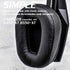 Ear Pads Compatible with B450-XT B550-XT Headset I with Microphone Foam (Protein Leather)...