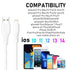 Durcord 2Pack 10ft Lightning Cable Cord, Apple MFi Certified, Fast Charger, Compatible with iPhone 13/12/11 Pro Max Xs X XR 8 7 iPad iPod More...