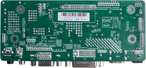 GeeekPi NT68676 HDMI+VGA+DVI+Audio Input LCD Controller Driver Board or HSD190MEN4 M170EN06 17" 19" 1280x1024 4CCFL 30Pins LCD Panel,Fit for Arcad...