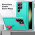 for Galaxy S24 Ultra Case S24 Ultra Case with Kickstand Case 3-Layer Military Grade Protective Case Cover Silicone Shockproof for Samsung Galaxy S...