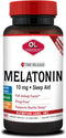 Olympian Labs Melatonin 10mg Time Release with Vitamin B6 - Maximum Strength Tablets - Drug-Free, Supports Restful Sleep, Nighttime Sleep Aid - 60...
