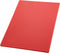 Winco Heavy-Duty Plastic Cutting Board, 15" x 20" x 1/2", Red Medium...