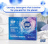 Laundry Detergent Sheets - Travel Size Laundry Sheets for Easy Use - Ocean Breeze Scented, Non toxic, Machine Friendly - Up to 60 Loads - 1 Pack...