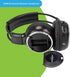 RP Accessories IR-2008B Infrared Wireless Headphones, 2-Channel Folding Universal Rear Entertainment System IR Headphone for Car TV and DVD Player...