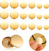 18pcs Metal Flat Button Gold Buttons for Blazers Golden Coat Buttons Round Shaped Sewing Button for Suit Coat Shirt Jackets Craft 15mm 20mm 25mm...