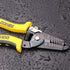 DOWELL 10-22 AWG Wire Stripping Tool Wire Stripper Cutter Pliers Tool Multi-Function Hand Tool for Electrician 2-Piece...