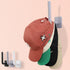 Hat Rack for Baseball Caps Adhesive Hat Hooks for Wall, Hat Hanger Storage Baseball Cap Organizer, No Drilling Strong Hat Holder for Door, Closet,...