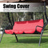 Swing Seat Cover, Waterproof Foldable Replacement Swing Canopy Cover, Ultra-Lightweight 3-Seat Chair Cover Hammock Protection Cover for Outdoor, G...