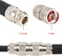 XRDS -RF 5 PCS N Type Connectors N-Male to N-Male Adapter LOW LOSS N Connector...