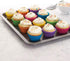 Cupcake Liners - Reusable Silicone Cupcake Baking Cups - Non-Stick Baking Muffins Mold - Use As Lunch Box Dividers - Set of 12 Kitchen Accessories...
