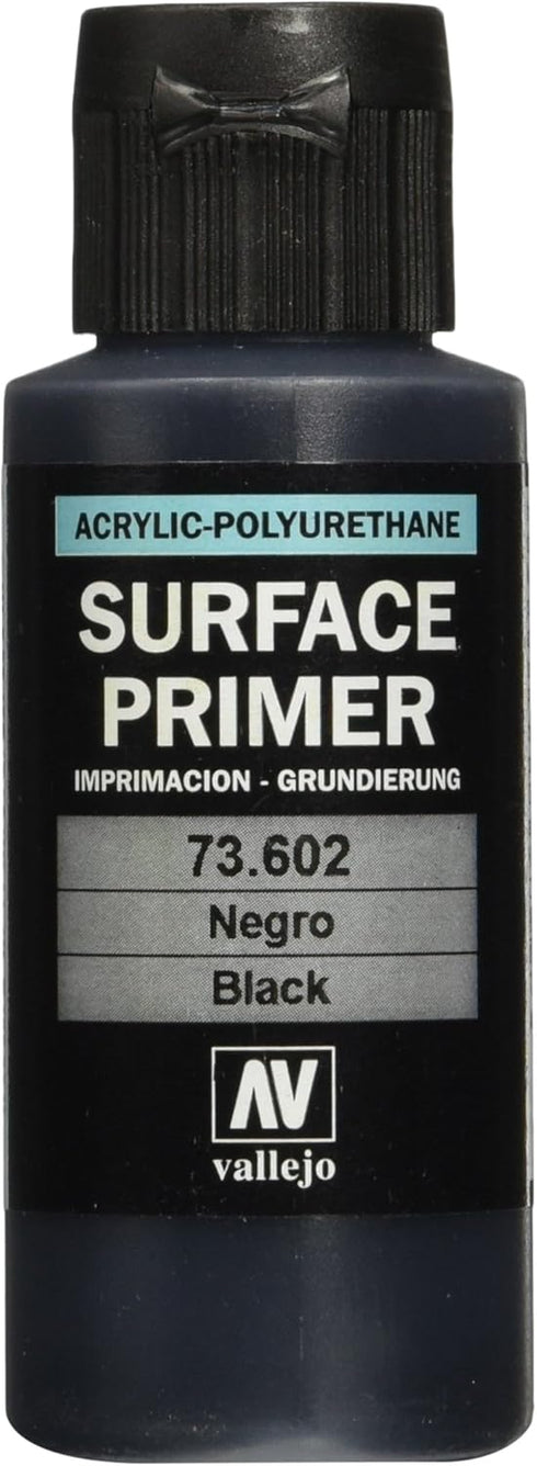 Vallejo Black Primer Acrylic Polyurethane, 60ml...