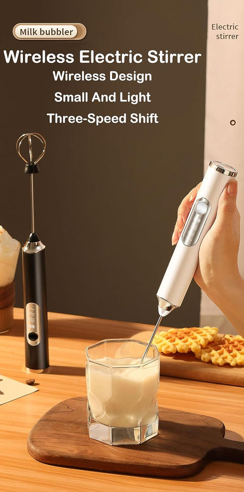 Coffee Mixer?Coffee Stirrer?Coffee Blender?Multi-Functional Electric Milk Foam Maker?Mini Hand-Held Whisk For Home Use?Cream Beater?USB Rechargeab...