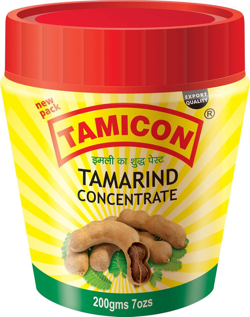 Tamicon Tamarind Concentrate | Tangy & Sour Imli Chutney | South Indian Style Paste | Ideal for Indian Curries, Thai Sauces & Kitchen Recipes | 7....