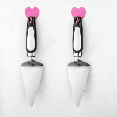 2PCS Flatware Pie Server Stainless Steel Cake Cutter, Pizza/Tart/Dessert Slicer....