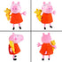 Peppa Pig Kids Bedding Super Soft Plush Cuddle Pillow Buddy, One Size, By Franco...
