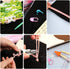 JUPEAN 70 Pcs Crochet Hooks Ergonomic Aluminum Crochet Hooks Crochet Accessories with Large-Eye Blunt Needles, Knitting Loop Rings, and Knitting S...