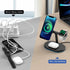Magnetic Wireless Charger, 3 in 1 Wireless Charging Station for Multiple Devices, for iPhone 14/Pro/Max/Plus/13/12 Series, iWatch 7/6/5/4/3/2, Air...