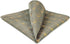SHLAX&WING Silk Pocket Square for Men Bronze 12.6 inches Large Wedding Party...