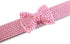 Fashion USA Universal Pink Frame W/Pink Bowtie Crystal License Plate Frames,Eclusive Bling License Plate Holder,Weather Proof Rhinestone License P...