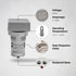 -Digital Led Display Indicator Voltmeter and Ammeter, Multimeter Voltage AC50-500V and Current Meter 0-100A, Gauge Meter Tester Volt Amp Monitor-A...