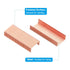 PATIKIL 24/6 Staples, 10000 Pcs 50/Strip Standard Size Jam Free Sharp Chisel Point Stapler Refill for Desktop Stapler Home Office, Rose Gold...