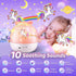 Night Light for Kids, 10 Lullabies+15 Films Kids Night Light Projector, 360° Silent Rotation Projector Night Light for Kids,Rechargeable Baby Nigh...