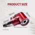 1/4 Inch 105 Degree Right Angle Driver Adapter Hex Shank Power Screwdriver,Quick Change Drive and Magnetic Bit Socket Right Angle Drill Attachment...