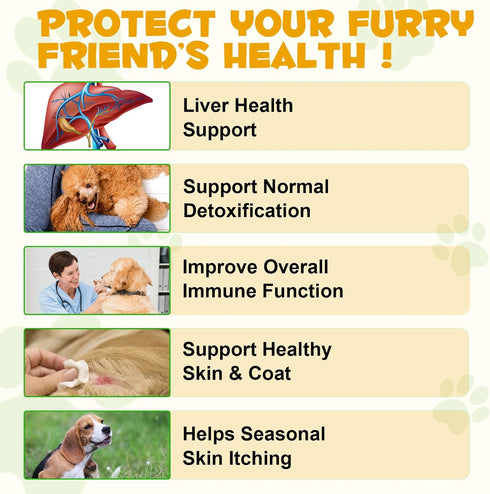 Dog Allergy Relief,Allergy Immunity for Dogs,Dog Allergy Support,Allergy Relief for Dogs Itching Natural Pet Supplement,Daily Vitamins for Healthy...