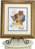 Dimensions 70-35358 Disney Be Brave Counted Cross Stitch Kit, Beauty and the Beast Cross Stitch, 8" x 10",Ivory...