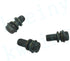 Motorcycle Hydraulic Brake Line Tee Hose Connector 3 Way Adapter with M10 Banjo Bolt(Circular Shape)...