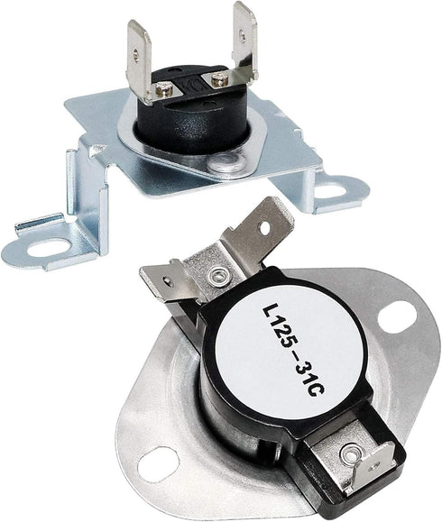 Romalon Thermal Fuse & Thermostat Replacement Compatible for Dryer Includes 6931EL3003D Thermal Fuse 6931EL3001F Dryer Thermostat Replaces PS3530485 dle5955w