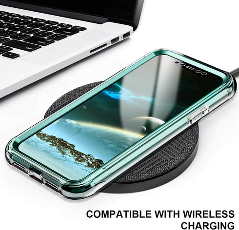 DT Series Case for iPhone 11 Case Built with Screen Protector, Lightweight and Stylish Full Body Shockproof Protective Rugged TPU Case for Apple i...